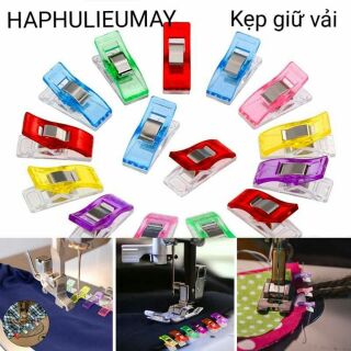 100 kẹp giữ vải nhựa.