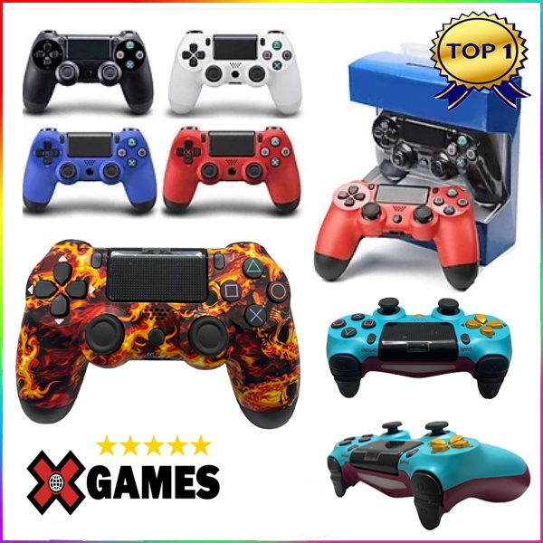 PS 4 𝓣ạ𝓲 𝓗à 𝓝ộ𝓲Tay Cầm PS4 Không Dây Bluetooth Cho PC / Laptop / Điện Thoại Android / TV Android / TV