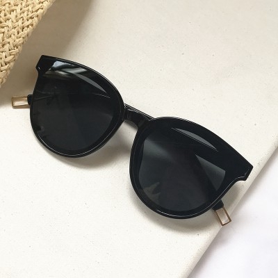 Korean Brand Designer Vintage Cat Eye Women Sunglasses Oversized Female Eyewear