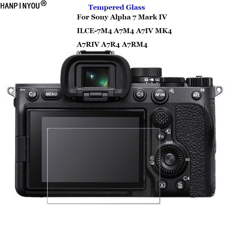 Kính cường lực 9H 2.5D chống va chạm cho Sony Alpha 7 Mark IV ILCE-7M4 A7M4 A7IV MK4 A7RIV A7R4 A7RM4