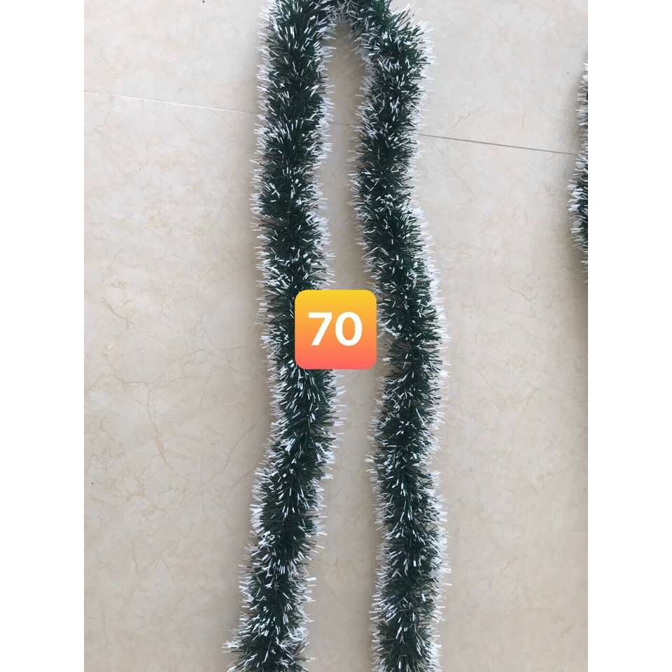 dây kim tuyến đuôi chồn trang trí noel giáng sinh hàng đẹp, chất lượng tốt