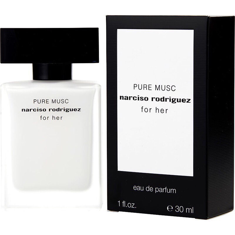 nước hoa Narciso Rodriguez Pure Musc For Her 30ml ( vỏ trắng nắp đen)