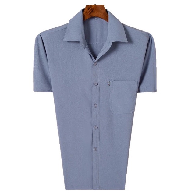 Áo sơ mi ngắn tay trung niên cho bố | BigBuy360 - bigbuy360.vn