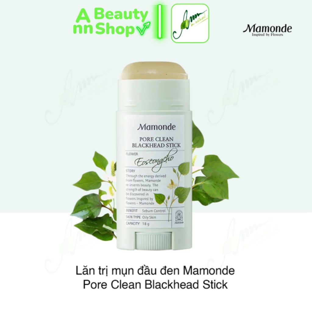 THANH LĂN MŨI GIẢM MỤN ĐẦU ĐEN MAMONDE PORE CLEAN BLACKHEAD