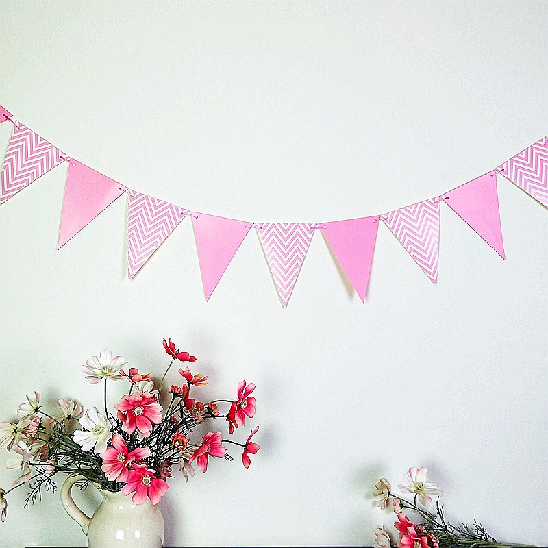 Dây Cờ Giấy Kim Tuyến Chữ Happy Birthday Treo Trang Trí Tiệc Sinh Nhật Cho Bé
