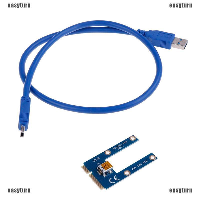 Dây cáp chuyển đổi cổng USB 3.0 sang cổng mini pci e PCIE express card tiện dụng