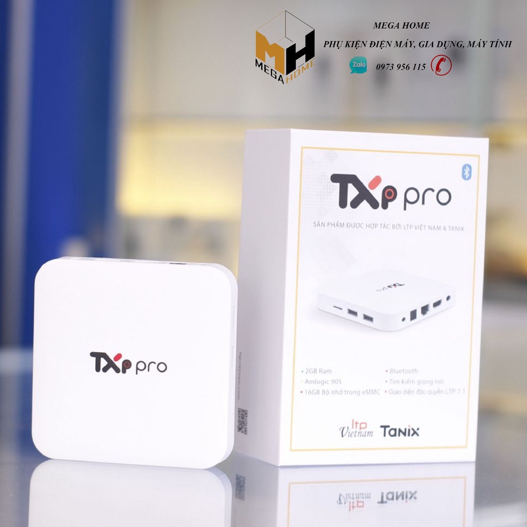 Android tv box TXP PRO 2021 hỗ trợ giọng nói - Tv box xem truyền hình miễn phí - ram 2G, rom 16G