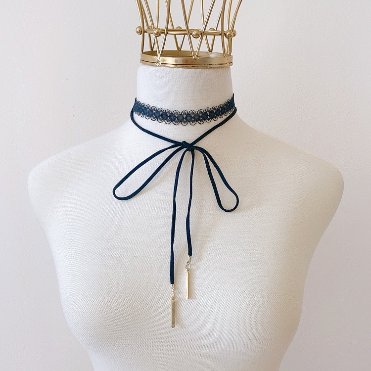 [QUÀ TẶNG KÈM -  GIFT] Dây Chuyền Nữ - CHOKER REN -  thời trang phụ kiện trang sức -COCHUNHOCHUYENSI