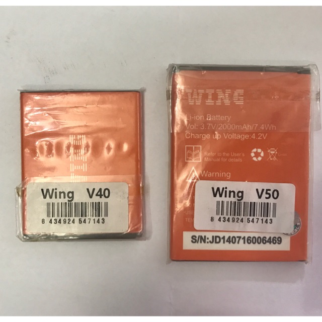 Pin Wing V40 - V50