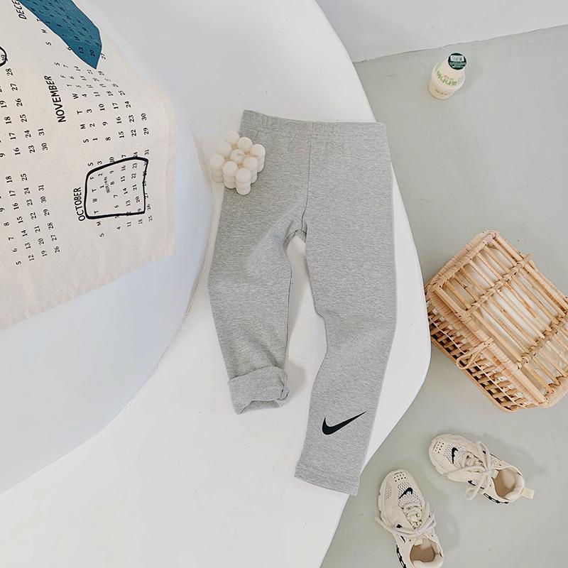 Quần Legging Cotton Co Giãn Thời Trang Xuân Thu 2021 Cho Bé Gái