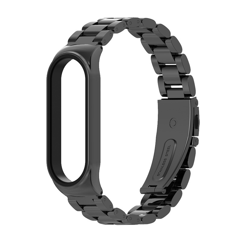 XIAOMI Dây Đeo Thay Thế Chất Liệu Kim Loại Dạng Lưới Cho Mi Band 6 5 4 3 Mi Band 5 4