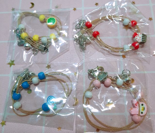 Vòng tay nhiều hình hoa quả động vật dễ thương GIÁ SỈ | BigBuy360 - bigbuy360.vn