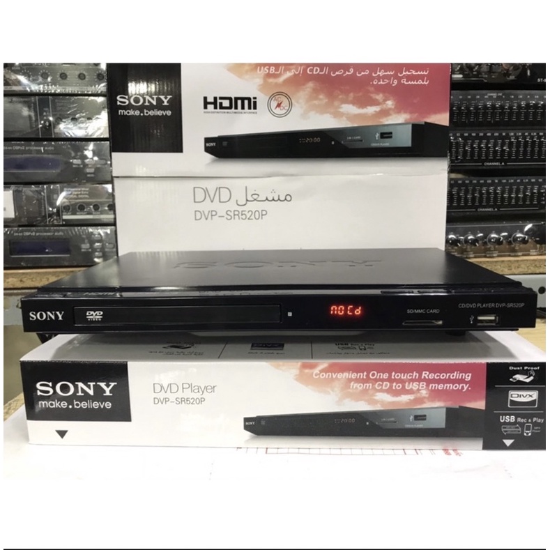 Đầu đĩa DVD sony DVP-SR520P HDMI MỚI NHẤT 2022 cao cấp