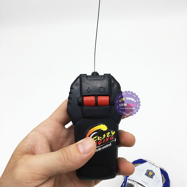 Hộp đồ chơi xe hơi cảnh sát 1188 điều khiển từ xa 2 kênh chạy pin