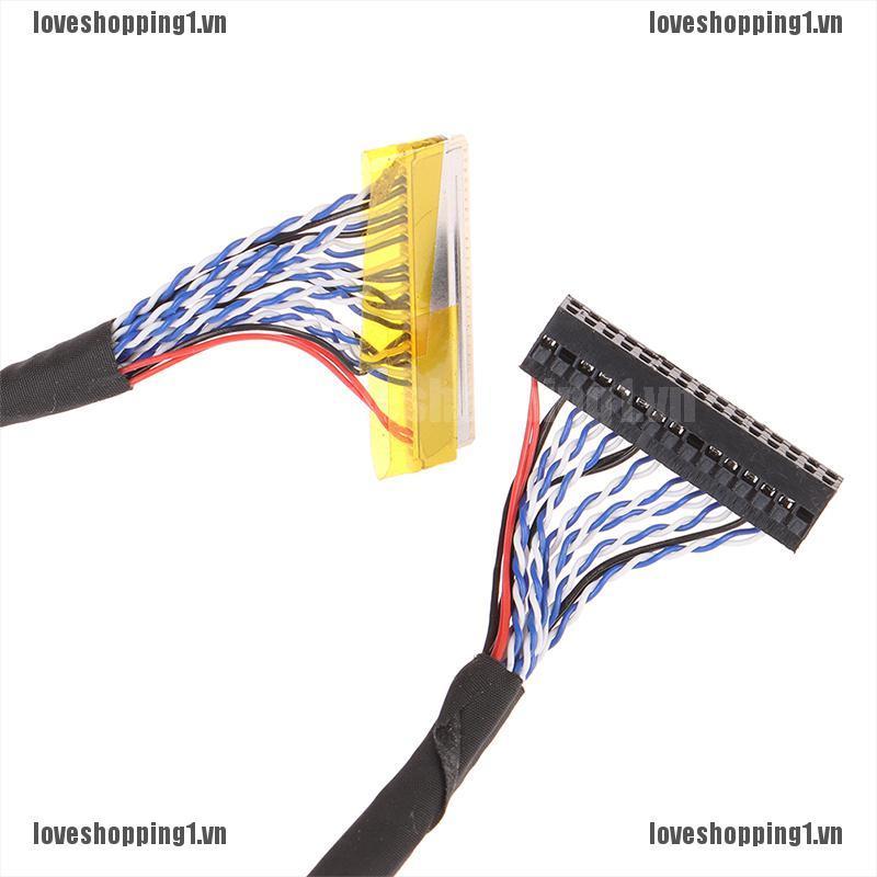 Dây Cáp LVDS Cố Định-30P-S6 30pin 2 ch 6-bit dual 6bit Màn Hình LCD
