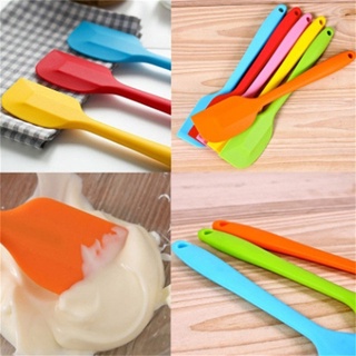 1pc Cream Butter Spatula Scraper Brush Silicone Baking Tool