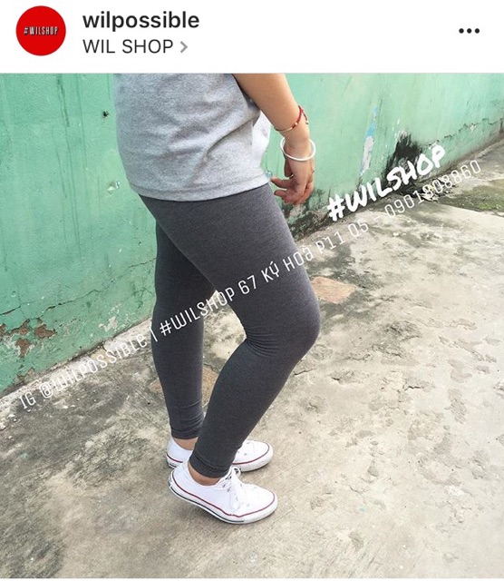 QUẦN LEGGING 1 TÚI TRƯỚC - HÀNG VIỆT NAM GIA CÔNG