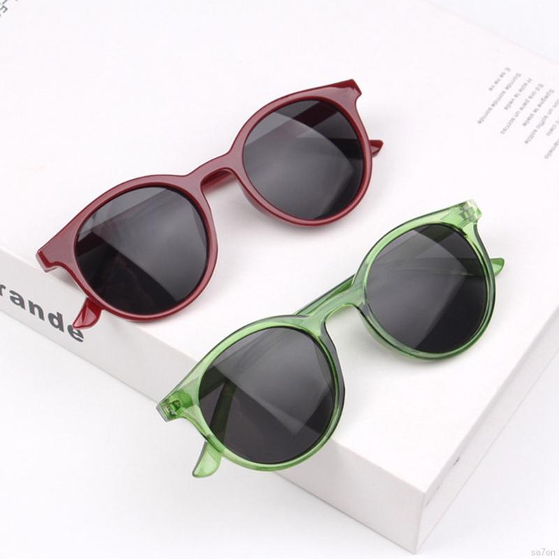 Kính mát chống tia uv hình trái tim thời trang cho bé gái 1-3 tuổi