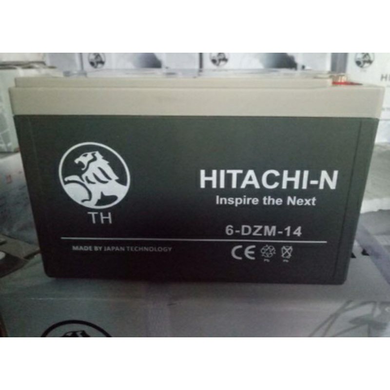 Ắc quy dùng cho Loa kéo và xe đạp điện HITACHI - N 12V 14Ah