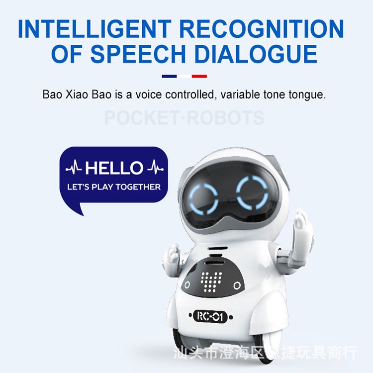Đồ chơi robot thông minh điều khiển bằng giọng nói
