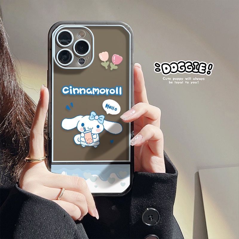 Ốp Điện Thoại Silicon Hình Trà Sữa Hoạt Hình Cho IPhone 11 12 Pro MAX 13 Pro SE 2020 X XS MAX XR 6 6S 7 8 Plus Đứng
