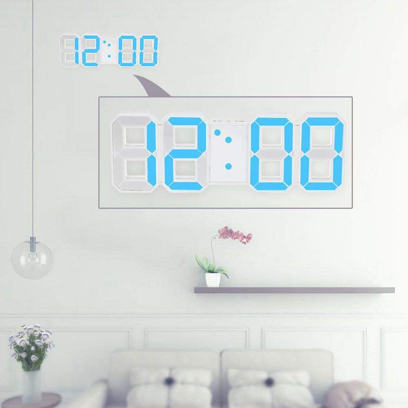 Đồng hồ LED điện tử đa năng hiển thị giờ 12 / 24h