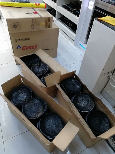 Vỉ than hoạt tính máy hút mùi Rinnai RVH-7Slim
