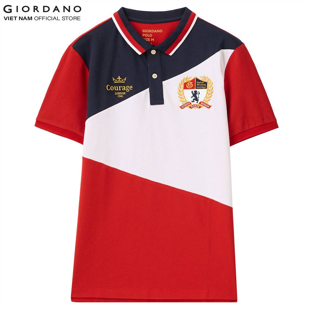 Áo thun ngắn tay có cổ Nam Giordano polo 01010322