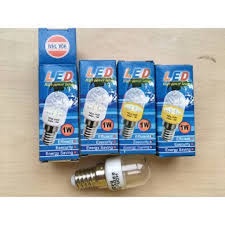 Bóng led tủ lạnh 1W Hòa Thái đui E12, E14