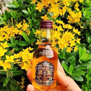 Chai thuỷ tinh mini trang trí bánh