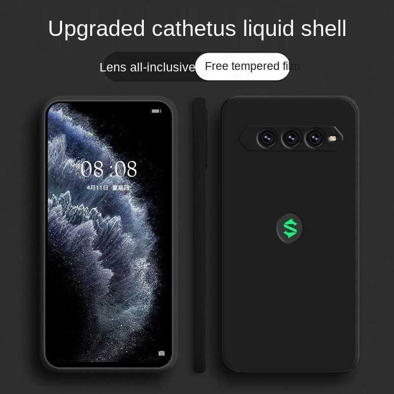 Ốp Lưng Silicone Mềm Màu Trơn Cho Black Shark 4 Edge | BigBuy360 - bigbuy360.vn