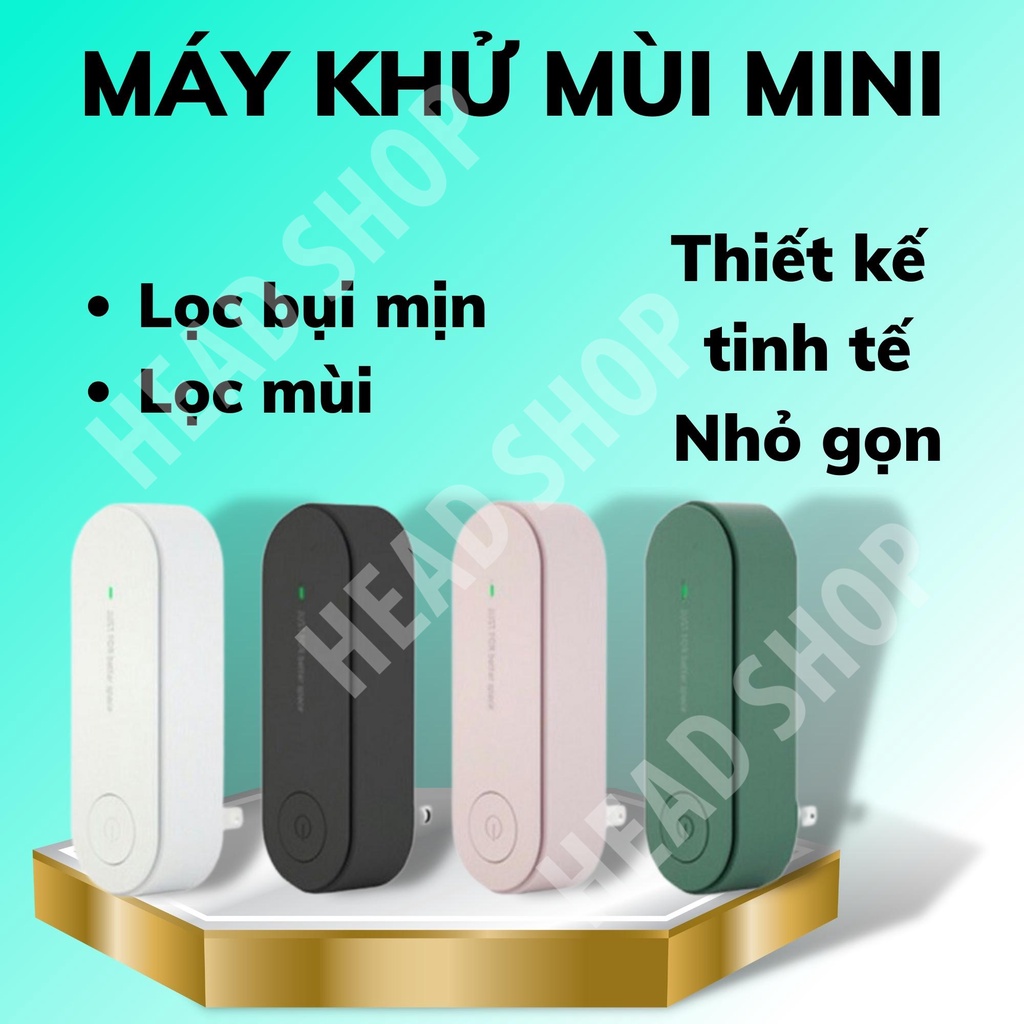 Máy khử mùi thuốc lá lọc không khí mini khử mùi nhà vệ sinh nấu bếp TS056 HEAD SHOP