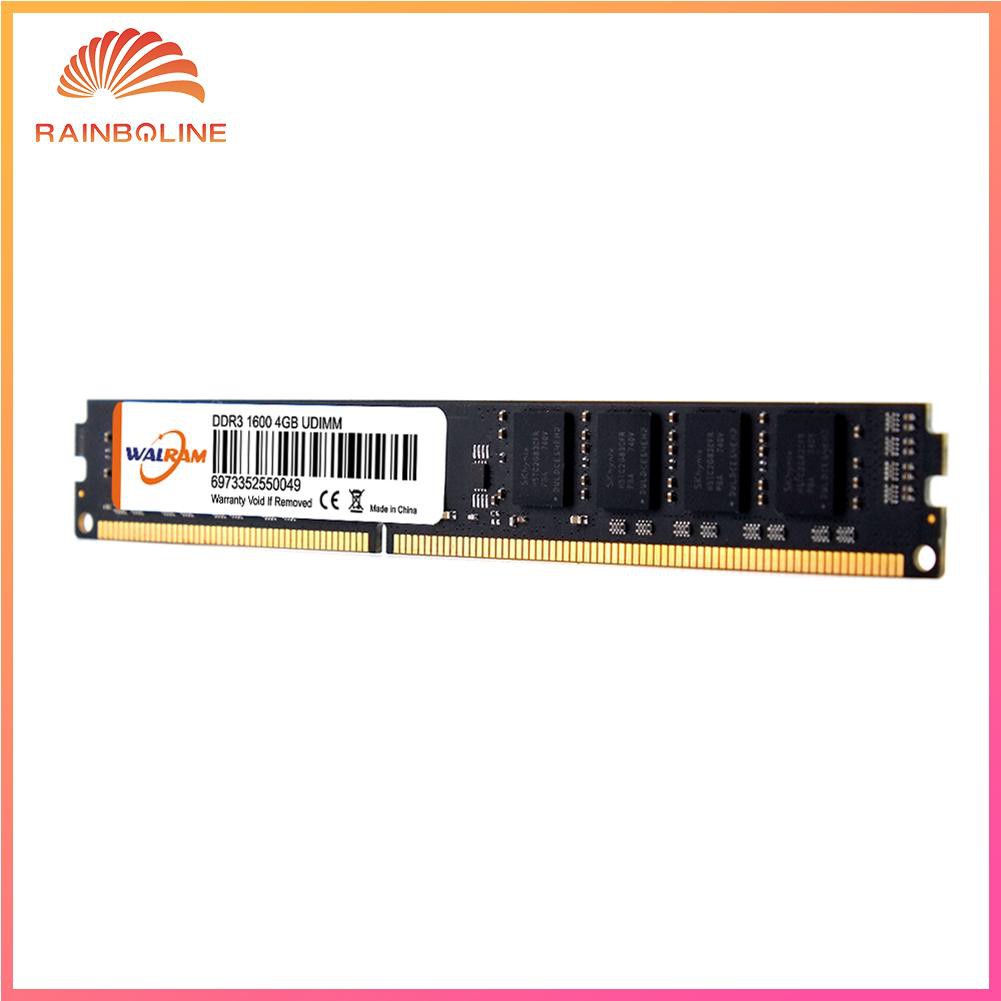 Bộ Nhớ Ram 240 Pin 4gb Pc3-12800 Ddr3 Ddriii 1600mhz Cho Máy Tính Bàn | BigBuy360 - bigbuy360.vn