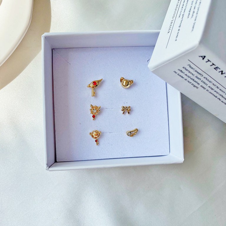 Khuyên tai Sakura Thủ Lĩnh Thẻ Bài mẫu 2