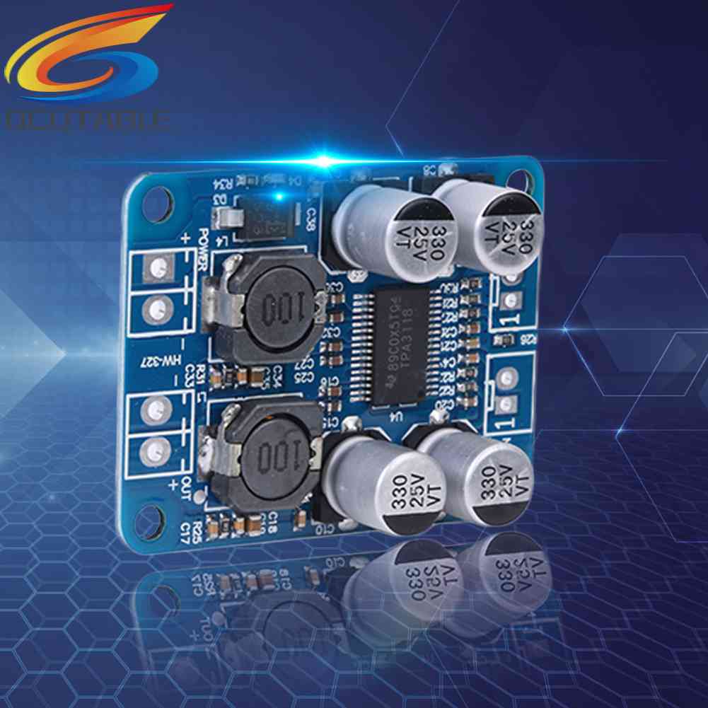 Bảng Mạch Khuếch Đại Âm Thanh Kỹ Thuật Số TPA3118 PBTL Mono DC8-24V 60W