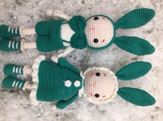 Thú len móc tay handmade