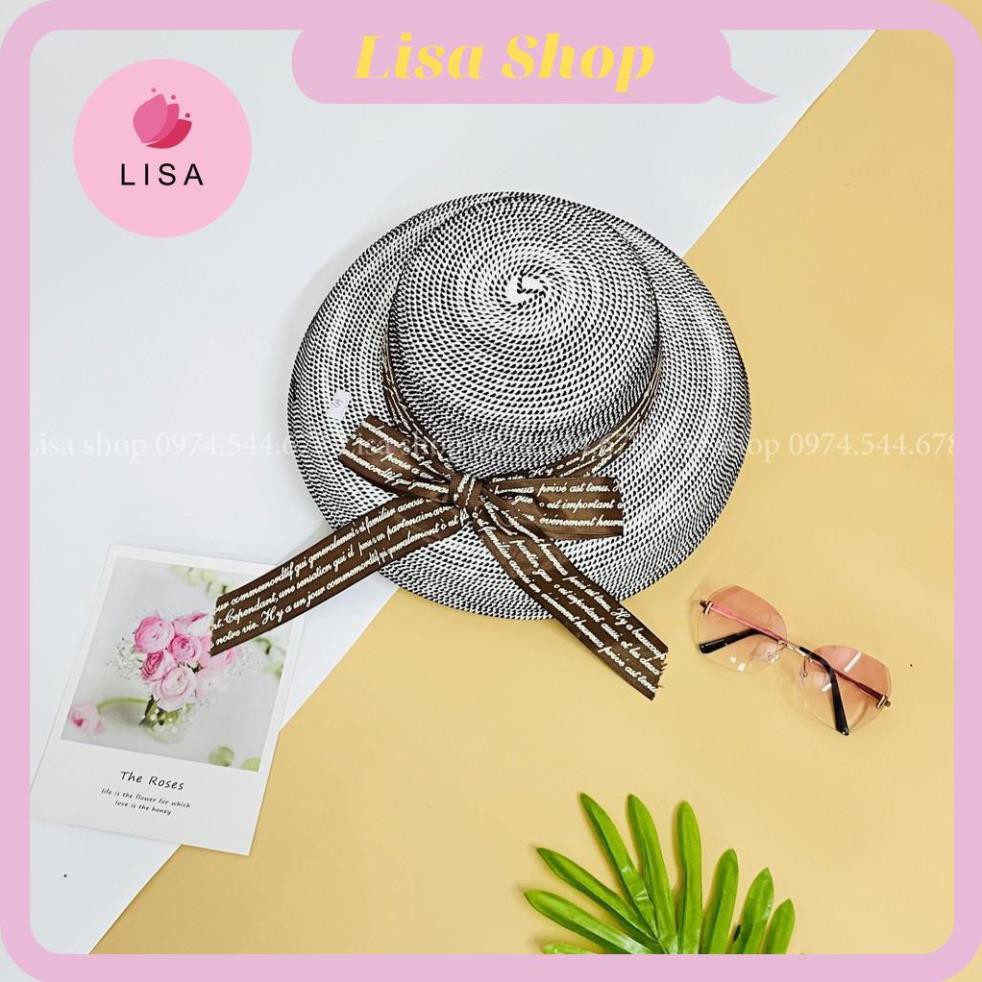 [HÀNG CAO CẤP- ẢNH THÂT] Mũ Cói, Nón Cói Đi Biển Dáng Chuông, Đèn Lồng Phong Cách Hàn Quốc, Form Chuẩn Gắn Nơ, Mẫu M3