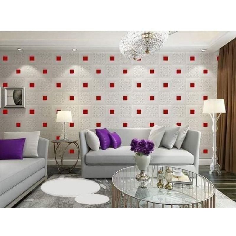 Set 20 xốp hoa văn tem nhũ các màu ( nhũ vàng, bạc, đỏ, tím, xanh dương, xanh lá) KT 70X70CM chỉ 210k