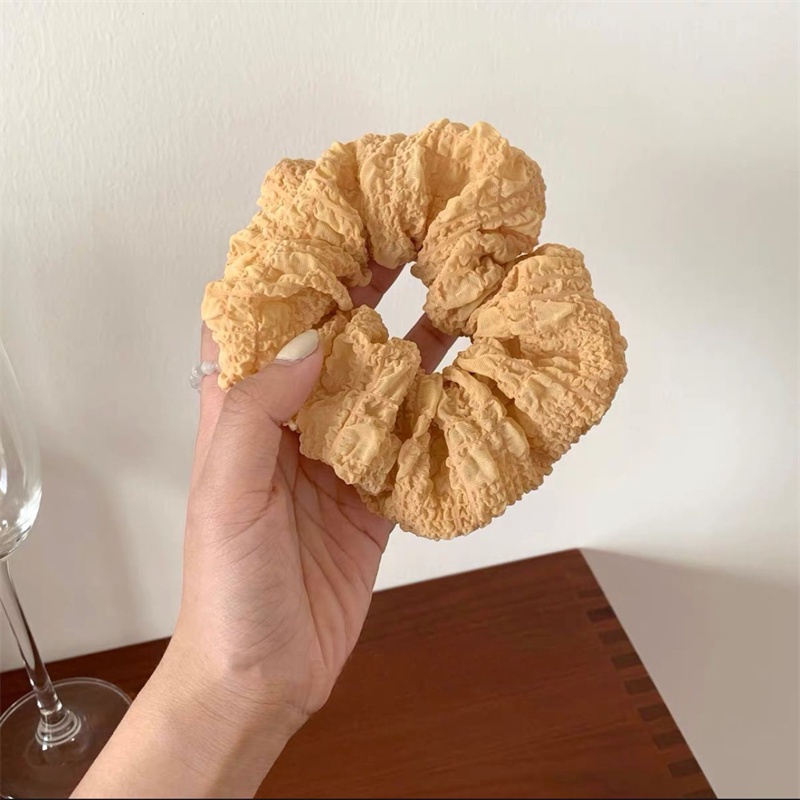 Newest Simple Candy Color Cloth Hair Rope Fashion Hair Accessories for Women