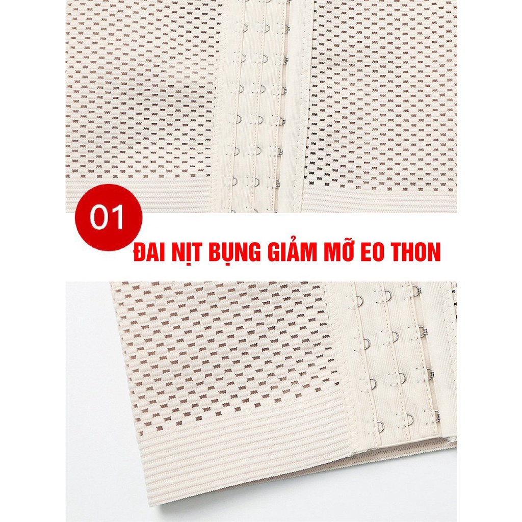 Đai nịt bụng giảm mỡ sau sinh giúp định hình siết vòng eo