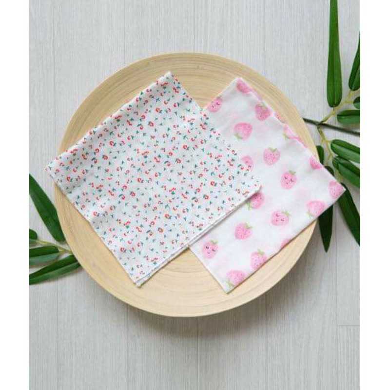 Set 10 Khăn sữa sợi tre kháng khuẩn cho bé Cordi Hàn Quốc