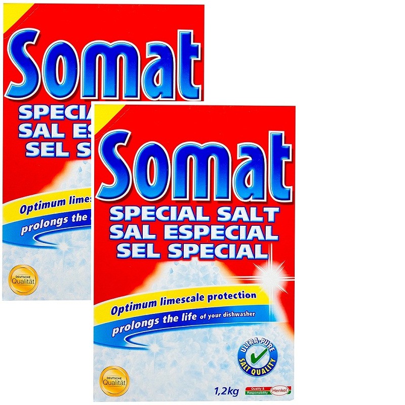 Muối làm mềm nước chuyên dùng cho máy Somat ,Finish  Ludwik