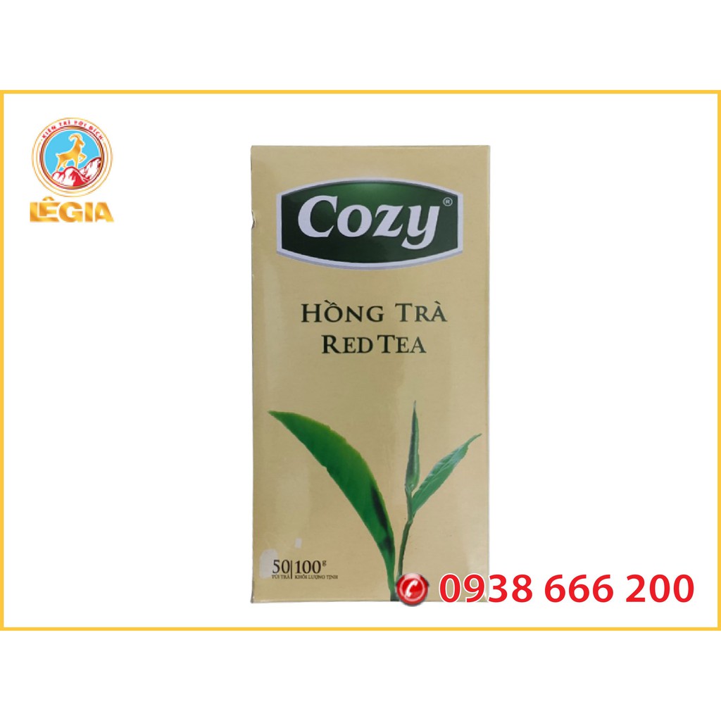 Hồng Trà COZY Túi Lọc 100G - COZY RED TEA