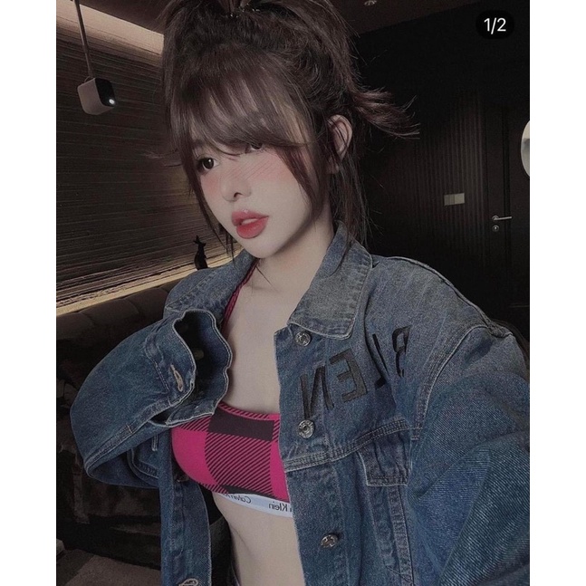 Khoác Jean BALENCIAGA sành điệu