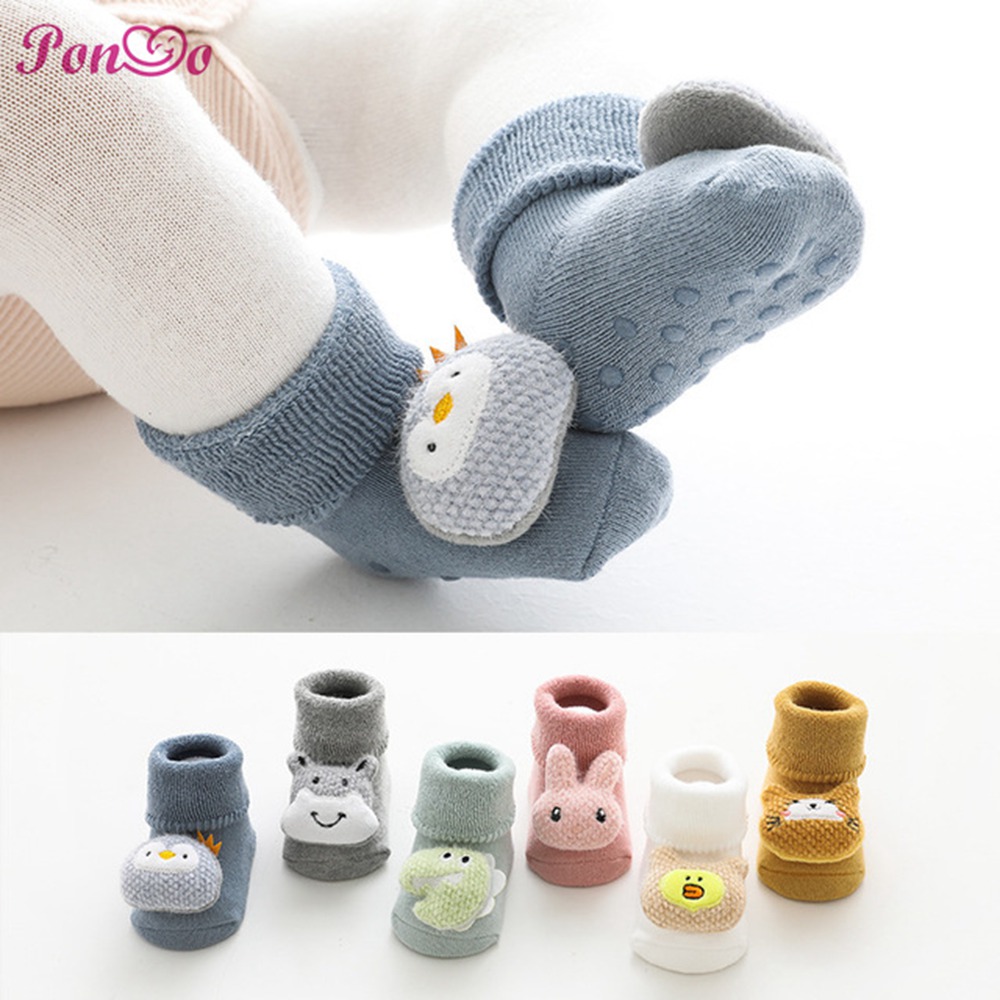 Tất Hình Khủng Long / Vịt Đáng Yêu Cho Bé 0-3 Tuổi
