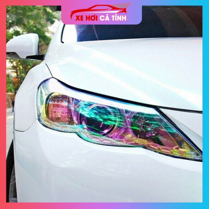 phim dán đèn xe hơi cao cấp 3 lớp, film dán xe thể thao, đổi màu đèn pha đèn hậu ô tô xe máy