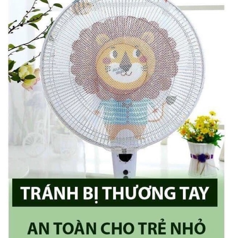 Lưới bọc quạt thông minh bảo vệ an toàn cho trẻ