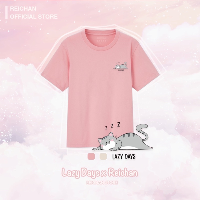 Áo Thun Cotton 100% 4 Chiều Vải Mềm Mịn Màu Hồng Màu Da Pastel Basic Reichan