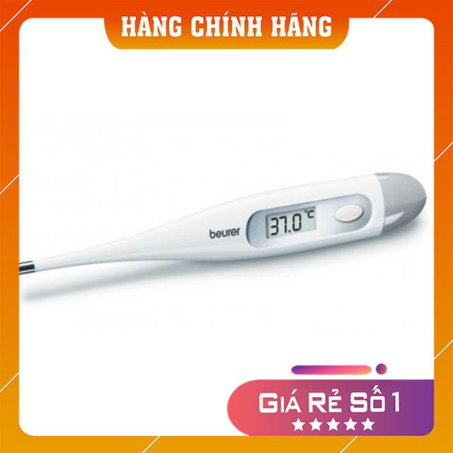 Nhiệt kế điện tử đầu cứng BEURER FT09 – Kết quả đo nhanh, độ chính xác cao – Sai số 0,1 độ C – BH 12 TH