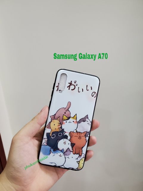 Ốp lưng Samsung Galaxy A70  FREESHIP Từ 50k dẻo TPU in 3D cao cấp chất đẹp